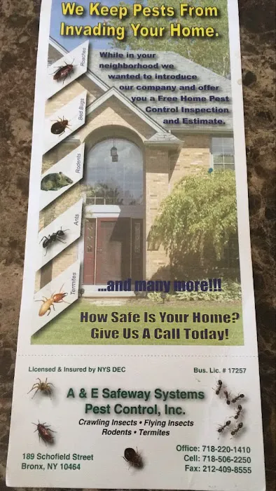 A and E Safeway Systems Pest Control Inc. Picture 7