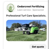 Cedarcrest Fertilizing ico