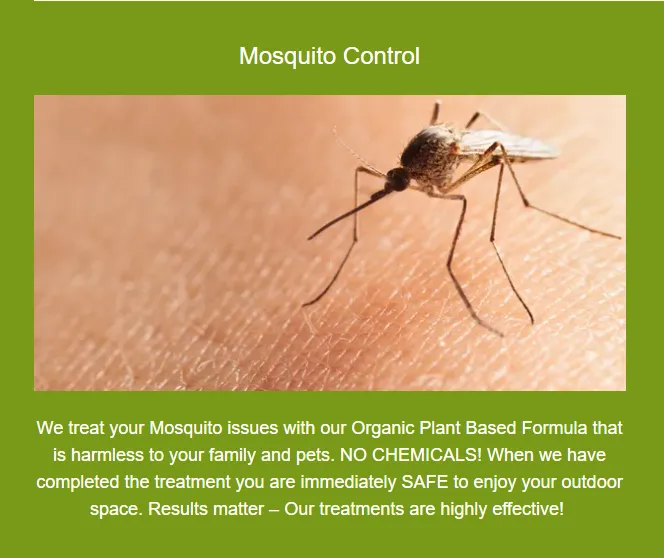 No Swat Organic Mosquito & Tick Control Picture 8