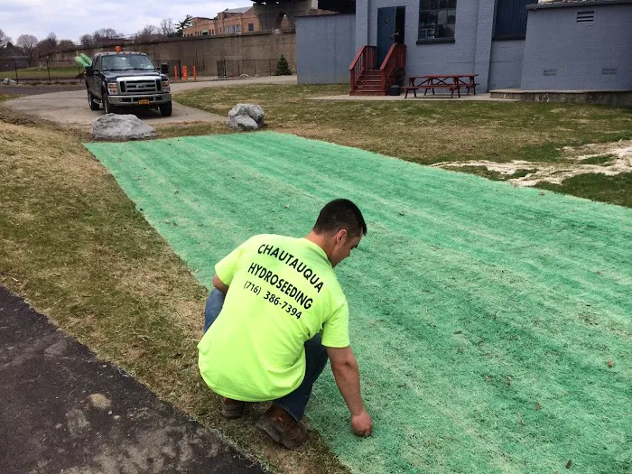 Chautauqua Hydroseeding, Lawn Drainage and Tree Planting Picture 9