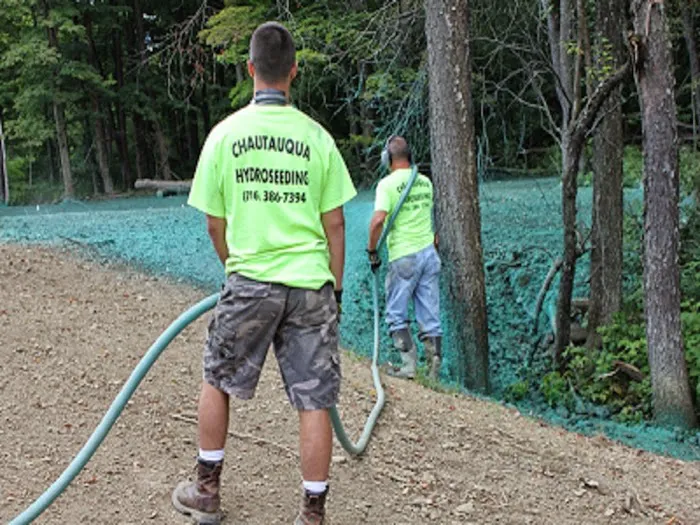 Chautauqua Hydroseeding, Lawn Drainage and Tree Planting Picture 7