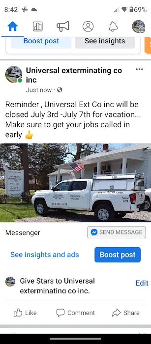 Universal Exterminating Co Inc Picture 1