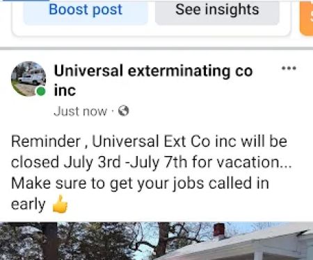 Universal Exterminating Co Inc