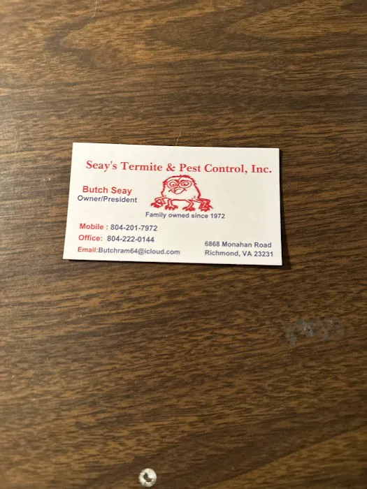 Seay's Termite & Pest Control Picture 2