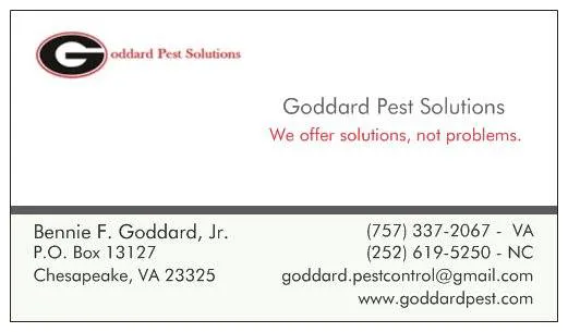 Goddard Pest Solutions of Chesapeake. Picture 3