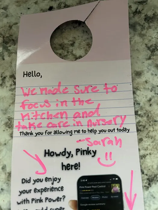 Pink Power Pest Control Picture 4