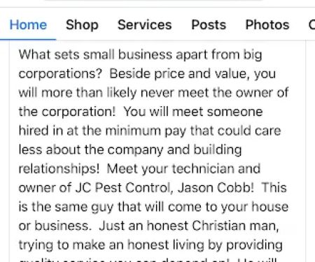 JC PEST CONTROL LLC
