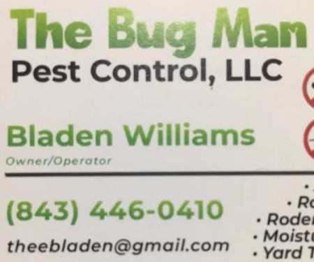 The bug man pest control llc