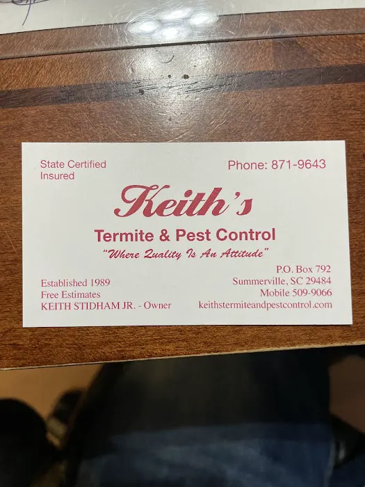 Keith's Termite & Pest Control LLC Picture 1