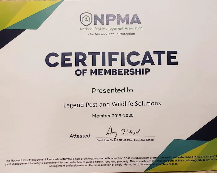 Legend Pest and Wildlife Solutions, LLC Picture 1