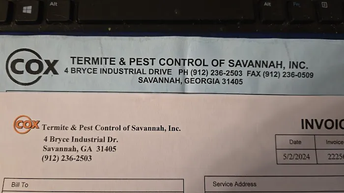 Cox Termite & Pest Control Picture 1
