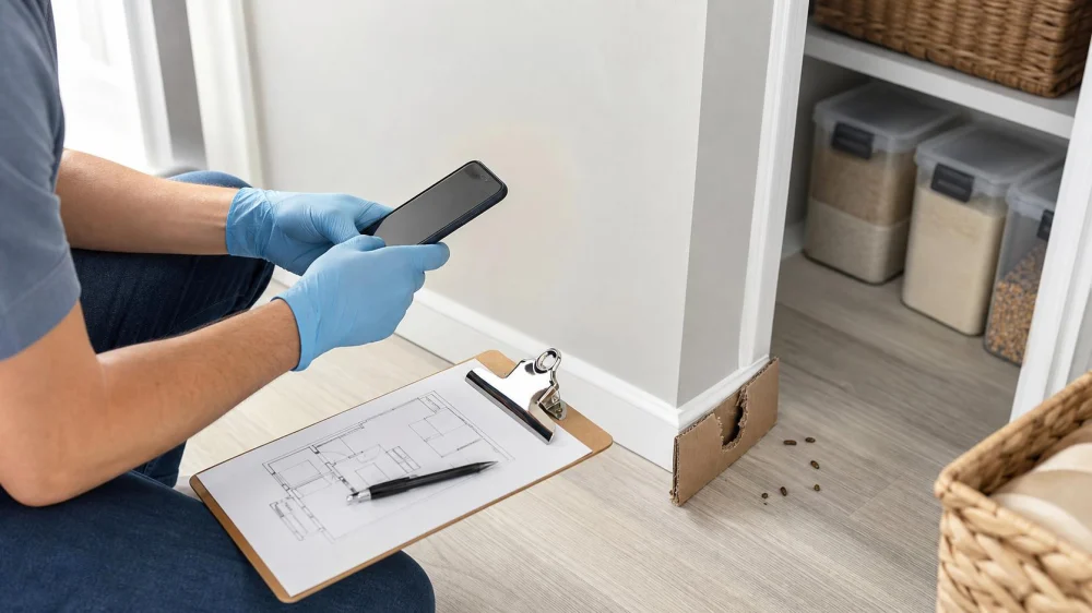 How to Document Pest Activity Before Calling an Exterminator