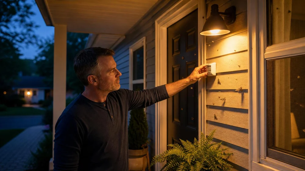 Why Bugs Gather Around Porch Lights and What to Change