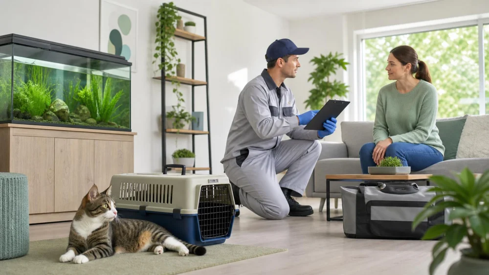 How to Discuss Pet and Aquarium Safety Before Pest Treatment