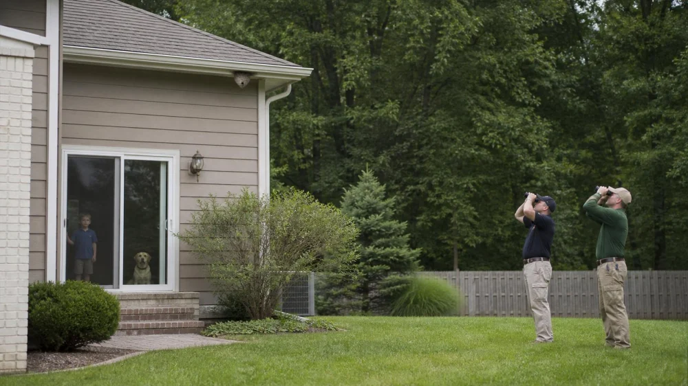 Wasp Nest Near the Home: Keep Back and Get Advice