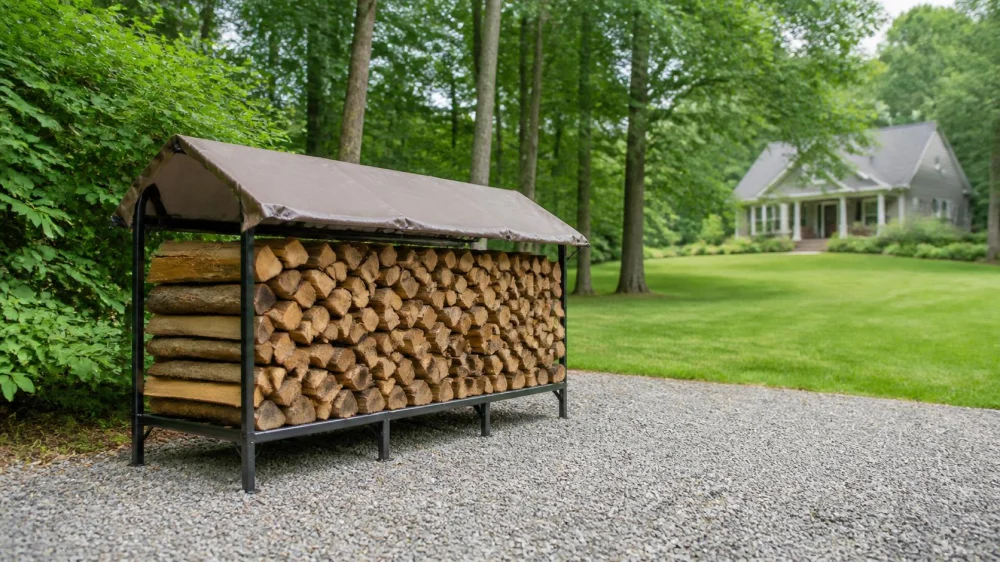Firewood Storage and Pest Prevention: Distance, Elevation, and Inspection