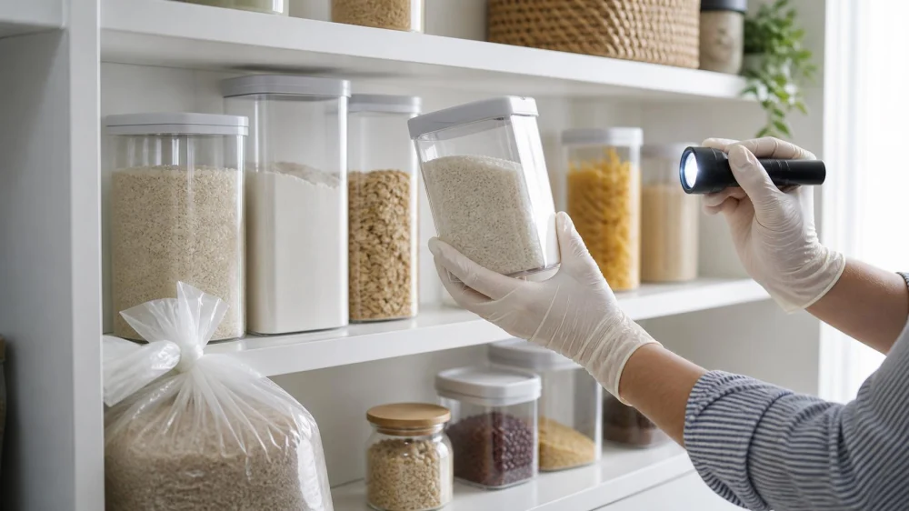 Pantry Moths or Beetles? Inspect Stored Food Safely