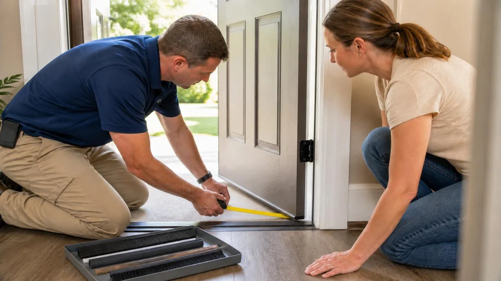 Pest-Proof Door Sweeps: Inspect Gaps, Fit, and Drainage